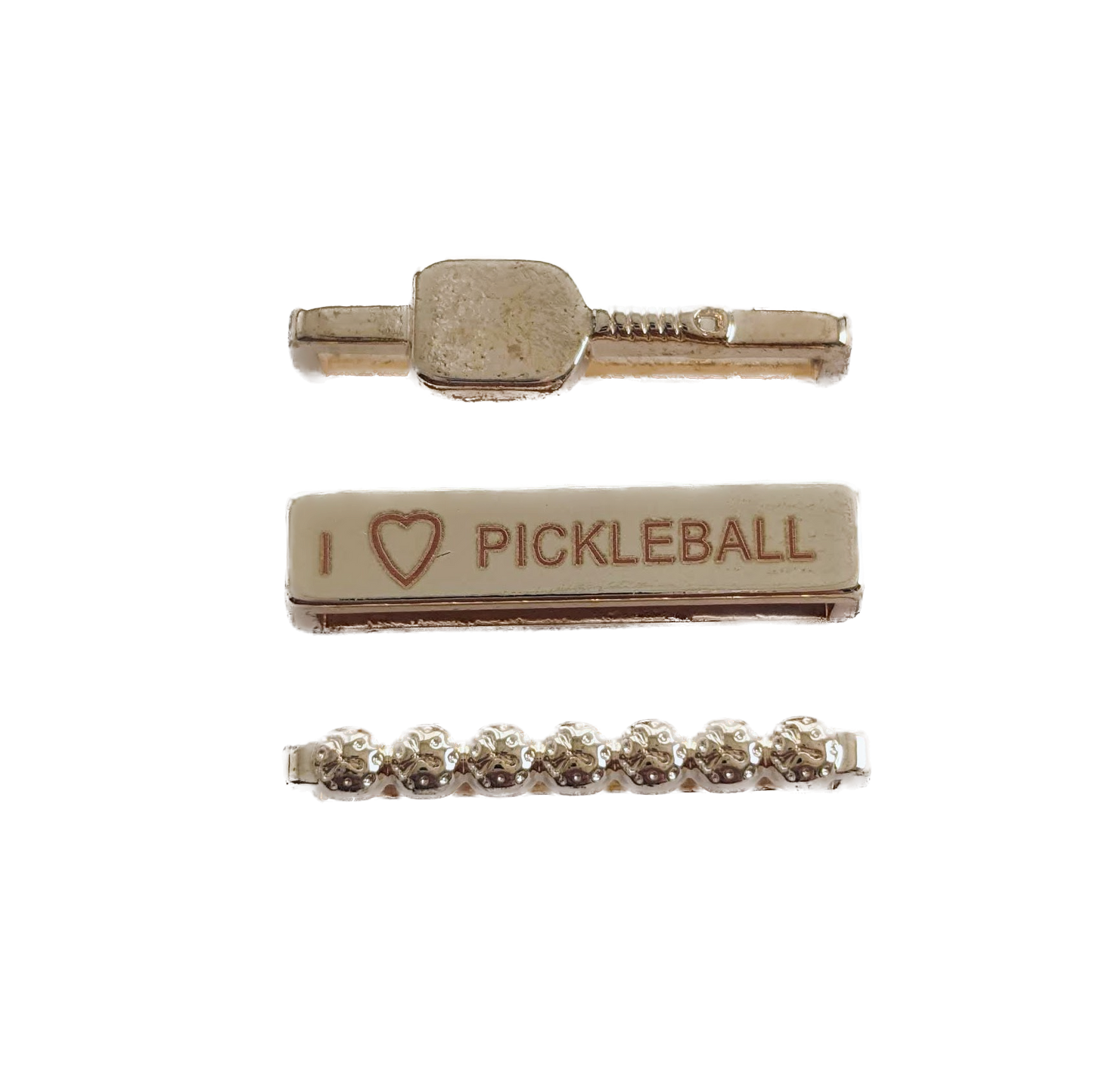 Watch Band Pickleball Charms - Compatible with Apple Watch Silicone Bands