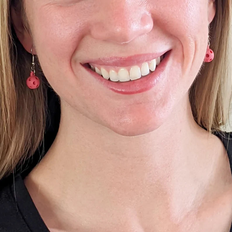 Pickleball Dangle Earrings