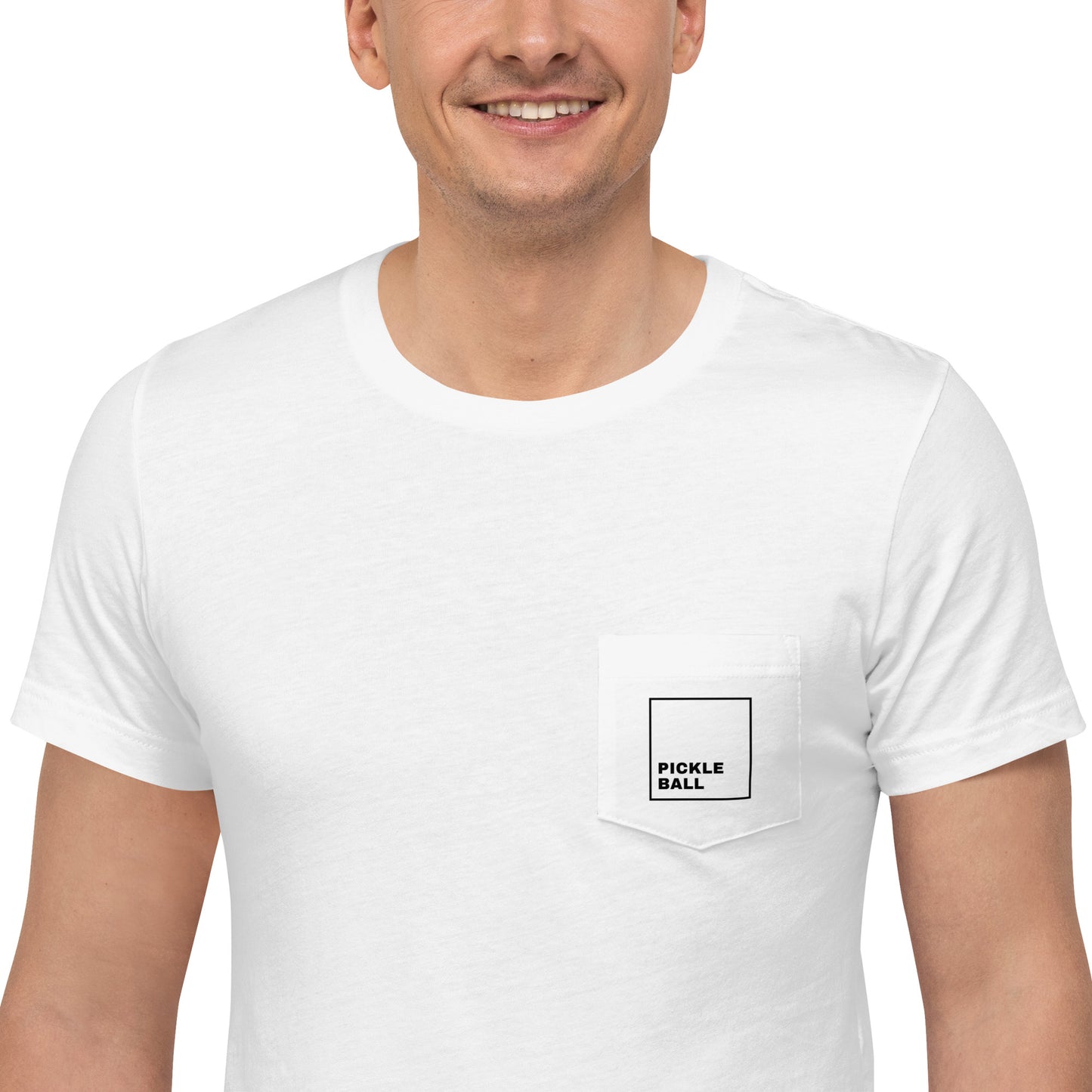 Modern pickleball Unisex Pocket T-Shirt